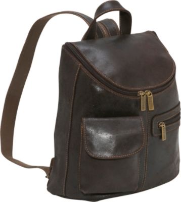 Leather Backpack Purse D8BZvMPd